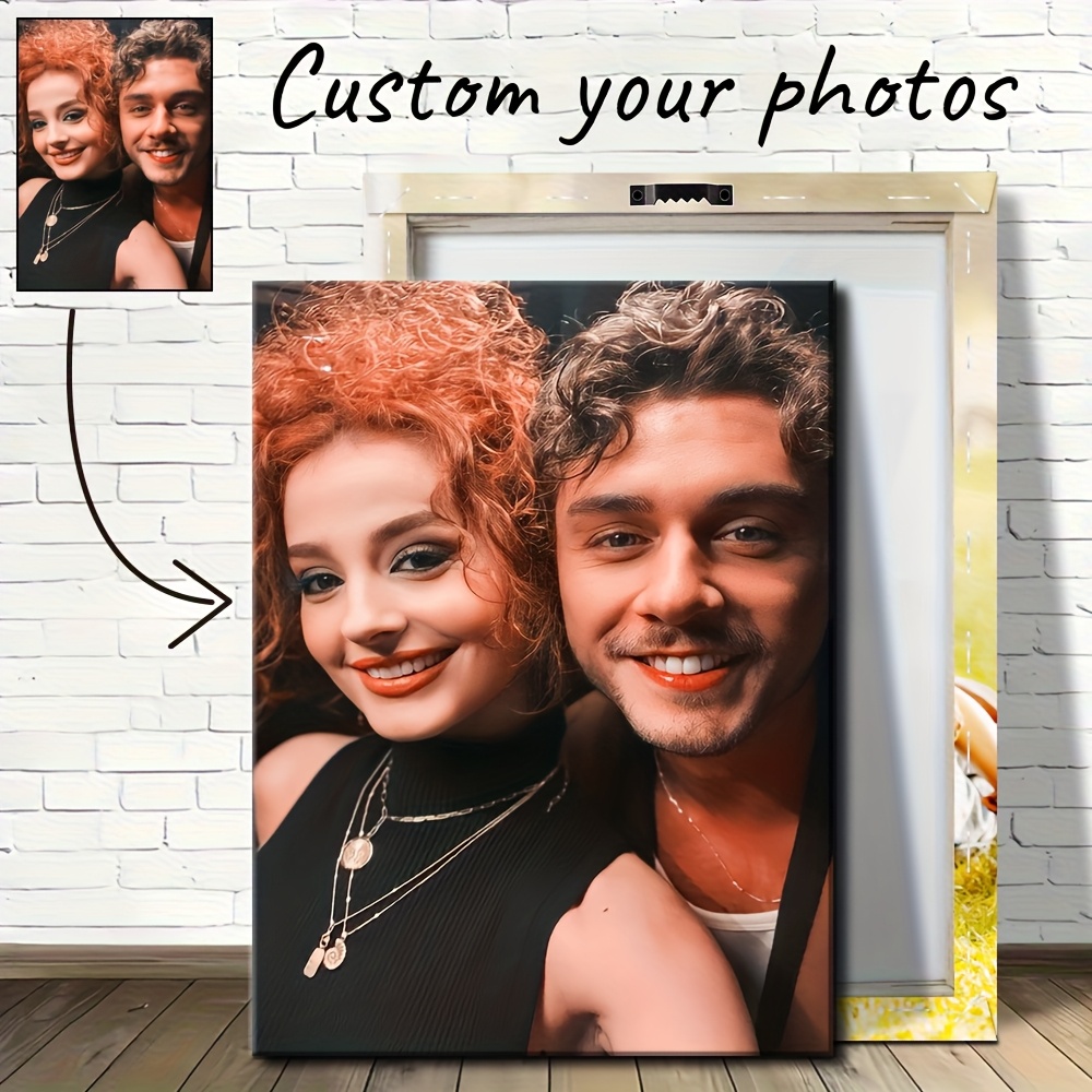 Pet Portrait Custom - Настенное искусство на холсте в раме,