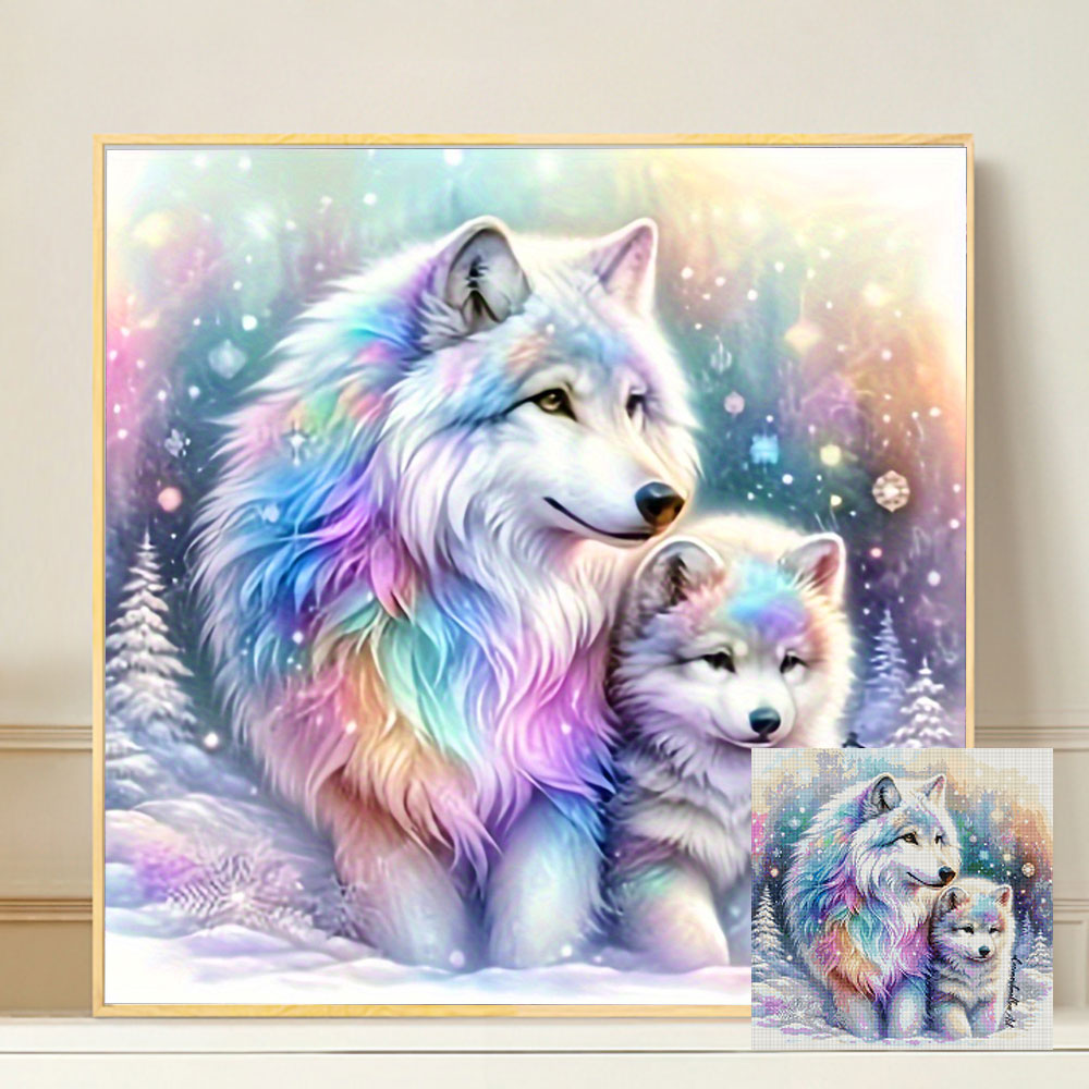 Photo Mosaic Print - Набор для алмазной вышивки с животными:
