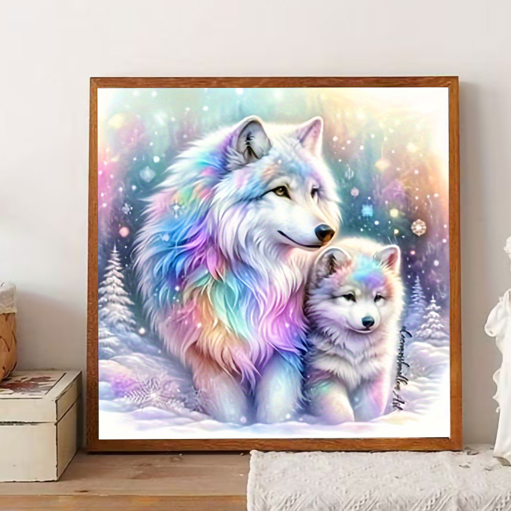 Набор для алмазной вышивки с ж – обзор и цена Photo Mosaic Print
